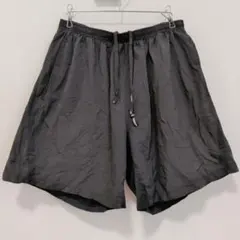 ナイキ ショートパンツ ワイド 無地 L 黒 合繊 ランニングのサムネイル