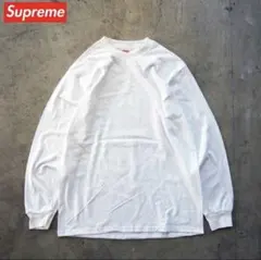 USA製 Supreme ホワイト ロンT tシャツ シュプリームのサムネイル