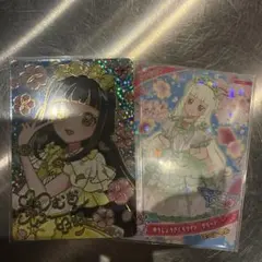 映画ひみつのアイプリ 入場者特典 ゆうじょうさくらツインイエロー つむぎ セット