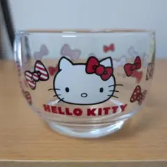ハローキティ ガラスボウル 直径約12cm