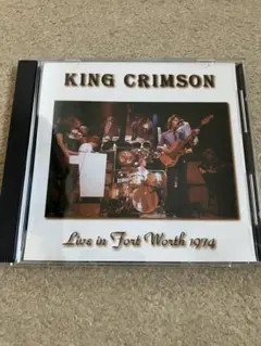 KING CRIMSON Live in Fort Worth 1974 CD
