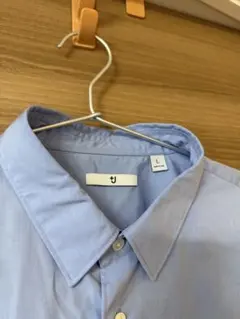 +J 長袖シャツ ライトブルー L