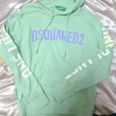 DSQUARED2 ミントグリーン パーカー