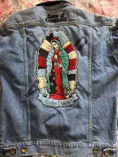 RODEO CROWNS 刺繍デニムジャケット