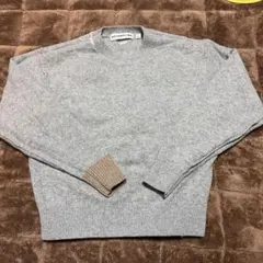 ★美品★UNIQLO ANNA HINOMARCH グレーニットセーター