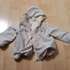 クリーム色ドットジャケット 95cm以下用