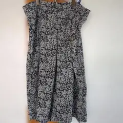 LLサイズキュロットスカート花柄