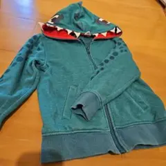 H&M 恐竜フード付きパーカー