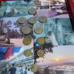香港　旧硬貨　11枚のサムネイル