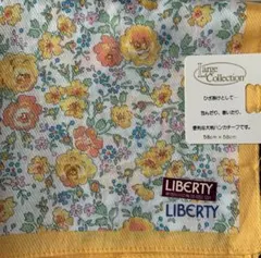 【値下げOK】LIBERTY 大判ハンカチ 花柄 58cm 未使用