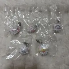 サンリオキャラクターズ めじるしアクセサリー ふわふわスノー 5種セット