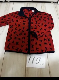 110cm ユニクロ　UNIQLO フリース　アウター　ミッキー　ジャンパー
