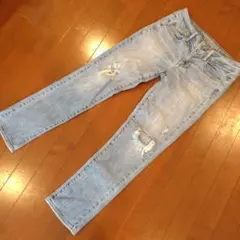 AmericanEagleOutfittesレディース4Sデニムstraight