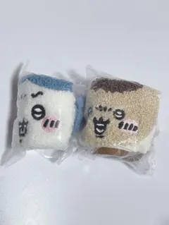 【新品未開封】ちいかわ もこもこポーチ ハチワレ&くりまんじゅう 2点セット