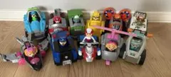 パウパトロール　ベーシックビークル　マイティムービー　ビークル　11体セット