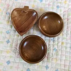木製 小皿3個セット