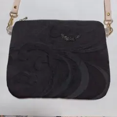 着物袋帯リメイク　ミニショルダーバッグ