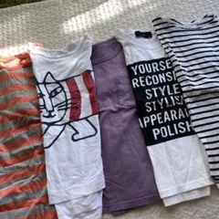 Tシャツ5枚セット 130