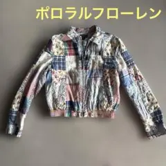 ポロラルフローレン　パッチワークデザイン ジャケット