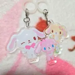 シュガーバニーズ ラメタグキーホルダー サンリオ シュガバニ - メルカリ