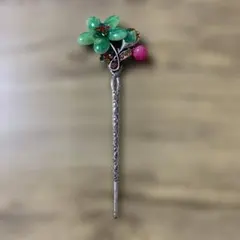 お花デザイン★カラフルビジュー★かんざし★