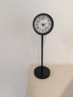 無印良品　公園の時計・ミニ　ブラックのサムネイル