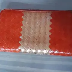 【お値下げ】ボッテガヴェネタラウンド長財布　難あり