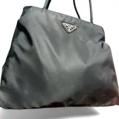 PRADA プラダ テスートナイロン トートバッグ 三角ロゴプレート A4収納可のサムネイル