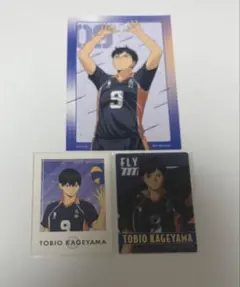 ハイキュー 影山飛雄 ポストカード クリアカード