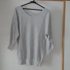 VIS  ビス　グレーカットソー