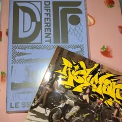 LE SSERAFIM DIFFERENT　aespa Rich Man　CD