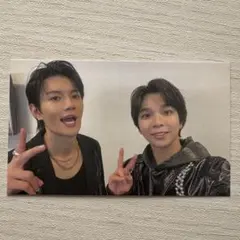 M!LK イイじゃん 黒衣装ペア自撮りトレカ 愛知 佐野勇斗 塩﨑太智