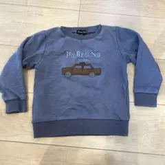 y*】様 BeBe 車刺繍 トレーナー 110のサムネイル