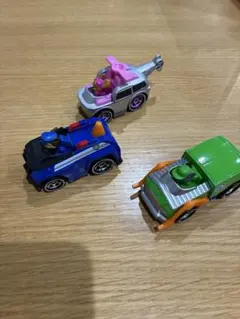 パウ・パトロール ダイキャストビークル 3個セット