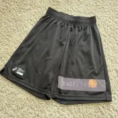 asics バスケットボールパンツ 黒　150
