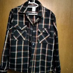 ZARA チェック柄シャツ リラックスフィット Sサイズ.のサムネイル
