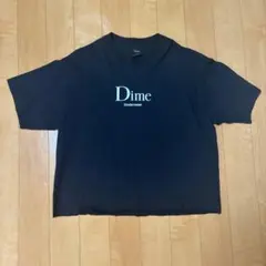 Dime Tシャツ ブラック L メンズ 短丈