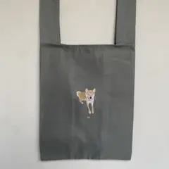 【柴犬】オリジナルイラスト　ポリエステル　エコバッグ　プレゼントにも◎