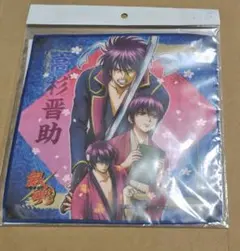 銀魂⭐️レア 土方十四郎 大判ハンカチ 原作絵 - メルカリ