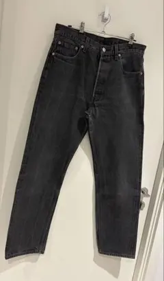 90s Levi's 501 ブラック ジーンズ 後染め USA W33 L30