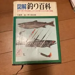 図解釣り百科 日本文芸社 飯田浩 早川淳之助 本 昭和 アンティーク 釣り