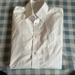 ホワイト 長袖ワイシャツ Mサイズ