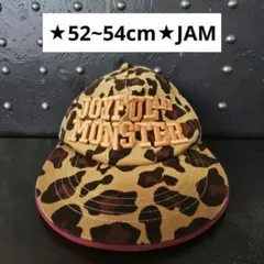 JAM レオパード ワッペン付き キャップ