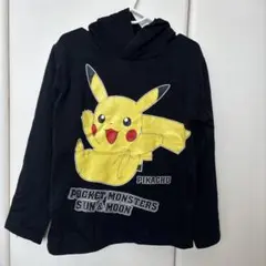 最終値下げ　ポケモン　ピカチュウ　キッズ　トレーナー フード付き