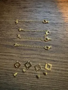 ピアス用金具セット ゴールド シルバー