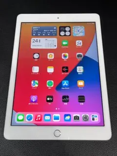 iPad 第6世代 Wi-Fi+Cellular 128GB シルバー 100%