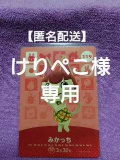 けりぺこ様専用　あつまれどうぶつの森　みかっち　キャビア　かぶきち　まとめ売り