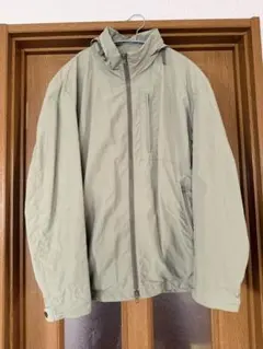 無印良品　ライトグリーン マウンテンパーカー　XL