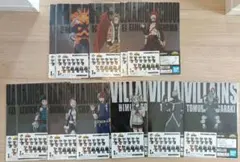 僕のヒーローアカデミア 一番くじ クリアファイル ステッカー セット