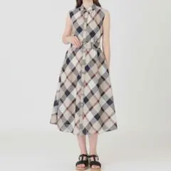 【新品】ブルーレーベルクレストブリッジ　ドレス　ワンピース　ベ　38M　665